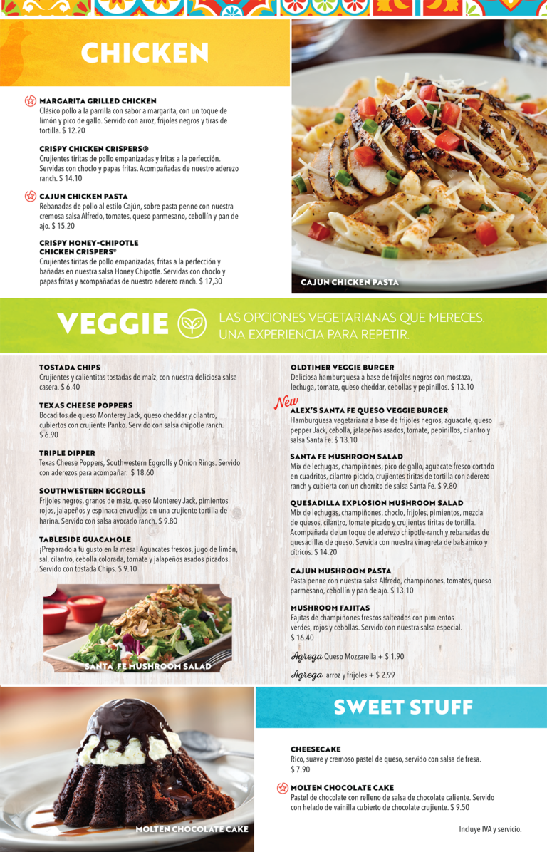 Chili's Menu To Go